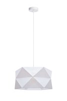 Suspension moderne tissu faible éblouissement E27...