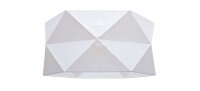 Suspension moderne tissu faible éblouissement E27...