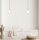 Suspension ronde métal noir blanc E27 Ø11 cm Loft