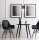 Suspension ronde métal noir E27 Ø11 cm Loft