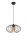 Blendarme Suspension Noir Miel Ø34 cm E27 Rétro