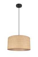 Blendarme Pendelleuchte Rattan Braun E27 &Oslash;40 cm...