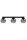 Deckenlampe Rauchglas Schwarz blendarm E27 62 cm lang