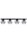 Deckenlampe Rauchglas Schwarz blendarm E27 80 cm 4-flmg