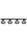Deckenlampe Rauchglas Schwarz blendarm E27 80 cm 4-flmg