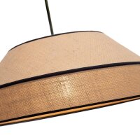 Blendarme Pendelleuchte Jute Natur E27 Ø45 cm...