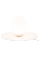 Lampe de chevet Boule en verre à faible...