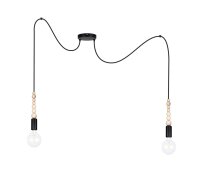 XXL Lampe à suspendre Spider flexible L:400 cm E27...