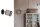 Flexibler Wandstrahler blendarm Stoff E14 H:16 cm klein