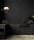 Elegante Wandlampe Metall Schwarz Weiß Gold H:25 cm E27