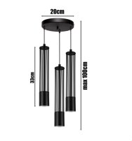 Suspension décorative métal GU10 Ø35...