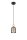 Lampe à suspendre confortable Champagne Métal Bois E27 Ø11 cm