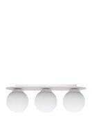 Blendarme Lampe de plafonnier Abat-jour en verre blanc...