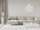 Lustre Vintage Blanc E14 6 flammes Classique