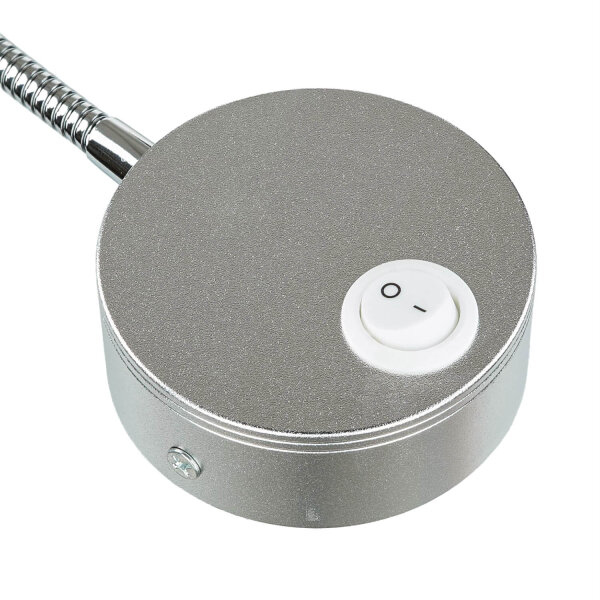 Applique LED Interrupteur 4400K Col de cygne flexible JAN