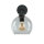 Wandlampe Glas Kugel Schirm Grau Schwarz KANZENE