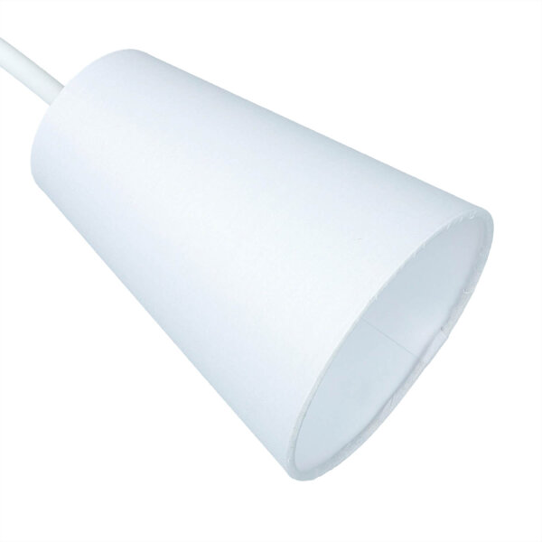 Applique murale ajustable Blanc Ø13cm avec interrupteur