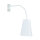 Applique murale ajustable Blanc Ø13cm avec interrupteur