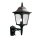 Applique murale noire en aluminium IP44 Rustique ext&eacute;rieur
