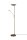 Dimmbare LED Stehlampe flexibel 180 cm in Messing Antik