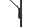 Dimmbare LED Stehlampe flexibel 180 cm Schwarz Lesen