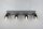 Verstellbarer Deckenspot Rauchglas Metall E14 58,5 cm