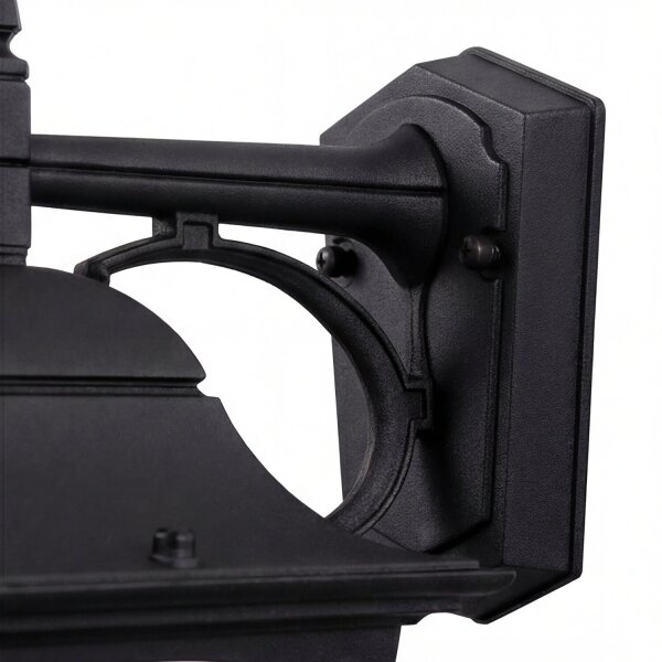 Applique murale classique FRANKIE Noir Cour Rustique