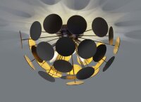 Lampe de plafonnier élégante métal...