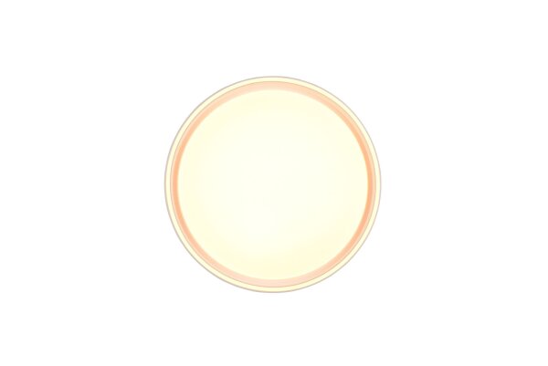 Lampe de plafonnier LED ronde Ø40 cm Blanc 24 W 2500 lm faible éblouissement