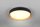 Plafonnier LED rond Ø40 cm noir or 24 W 2500 lm