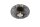 Lampe de plafonnier industrielle métal noir E27 Ø40 cm rond