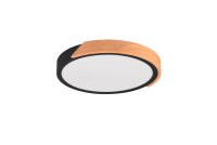 Blendarme Lampe de plafonnier LED bois rond Ø31,5...