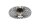 Plafonnier rond en métal noir E27 Ø50 cm Industrie