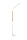 Lampadaire LED ajustable métal blanc 1400 lm