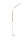 Lampadaire LED ajustable métal blanc 1400 lm