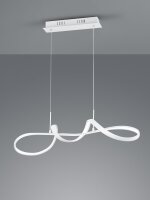 Suspension LED Blanc gradable 81 cm de long 37 W 4500 lm