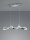 LED Pendelleuchte in Chrom dimmbar L:81 cm 37 W 4500 lm