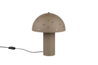 Lampe de table stylée Taupe Métal E14 32,5...