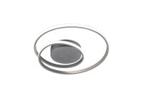 Lampe de plafonnier LED métal en titane 2500 lm...
