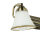 Applique murale pivotante Art Nouveau GRANDO lampe à miroir