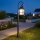 Lampe dextérieur MONTREAL Noir Aluminium 116 cm