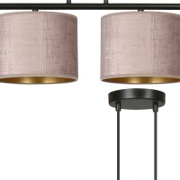 Lampe à suspendre 4 flammes L : 97 cm Métal...