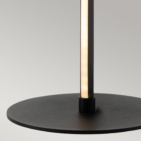 Lampe de table LED 50 cm Flamingo 3000 K noir Deko