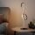 Lampe de table LED 50 cm Flamingo 3000 K noir Deko
