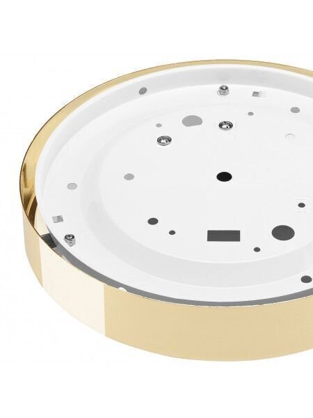 Blendarme Deckenlampe Glas 2-flmg in Gold E27 Ø36 cm
