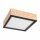 Lampe de plafonnier confortable Pin verre L:31 cm E27 2 flammes