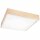 Blendarme Deckenleuchte Glas Holz Pinie E27 L:48 cm