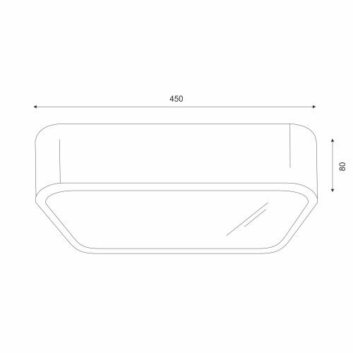Lampe de plafonnier naturelle pin verre L:45 cm E27 4-flmg