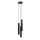 Suspension EYE noir 3-flmg lampe de salon