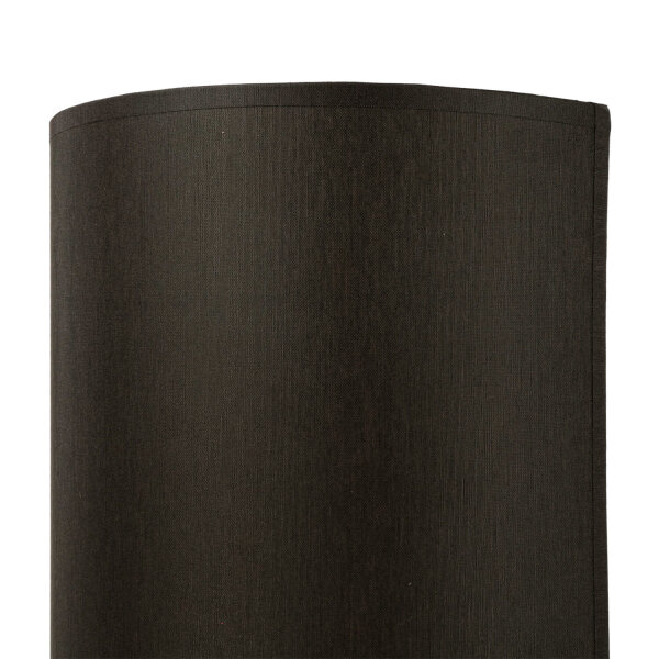 Wandleuchte ALICE in Braun Stoff Schirm modern